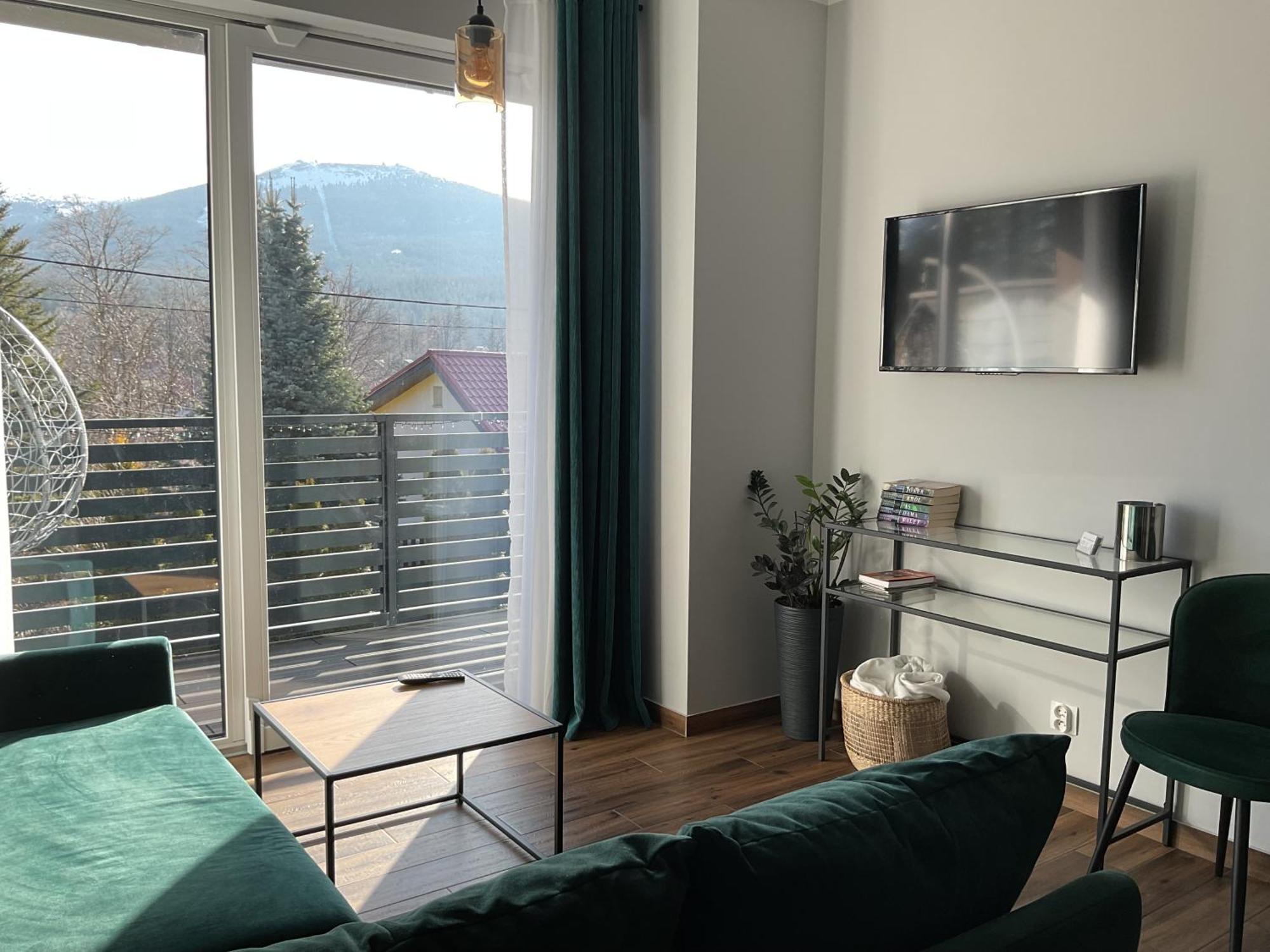 Z Widokiem Apartamenty - Apartamenty Z Widokiem Na Gory I Zewnetrzna Balia Schreiberhau Exterior foto